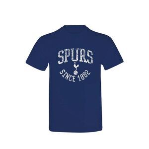 Tottenham Hotspur FC Unisex Adult Established 1882 T-Shirt / Navy